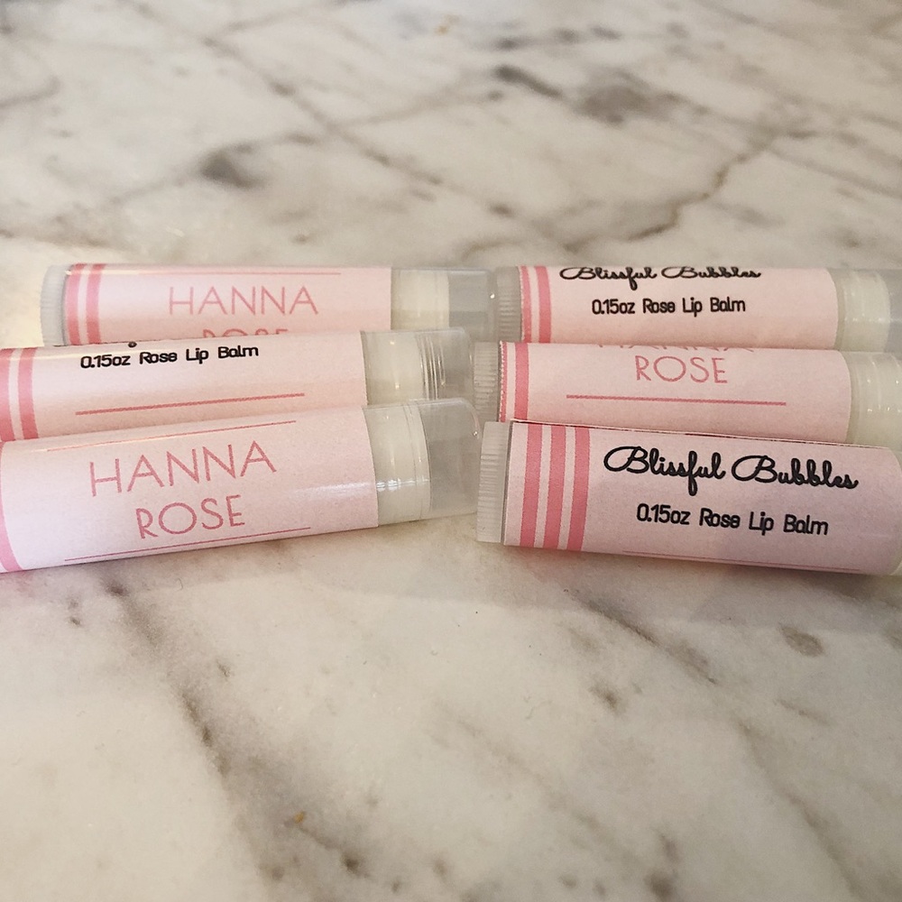 Handmade Rose Lip Balm